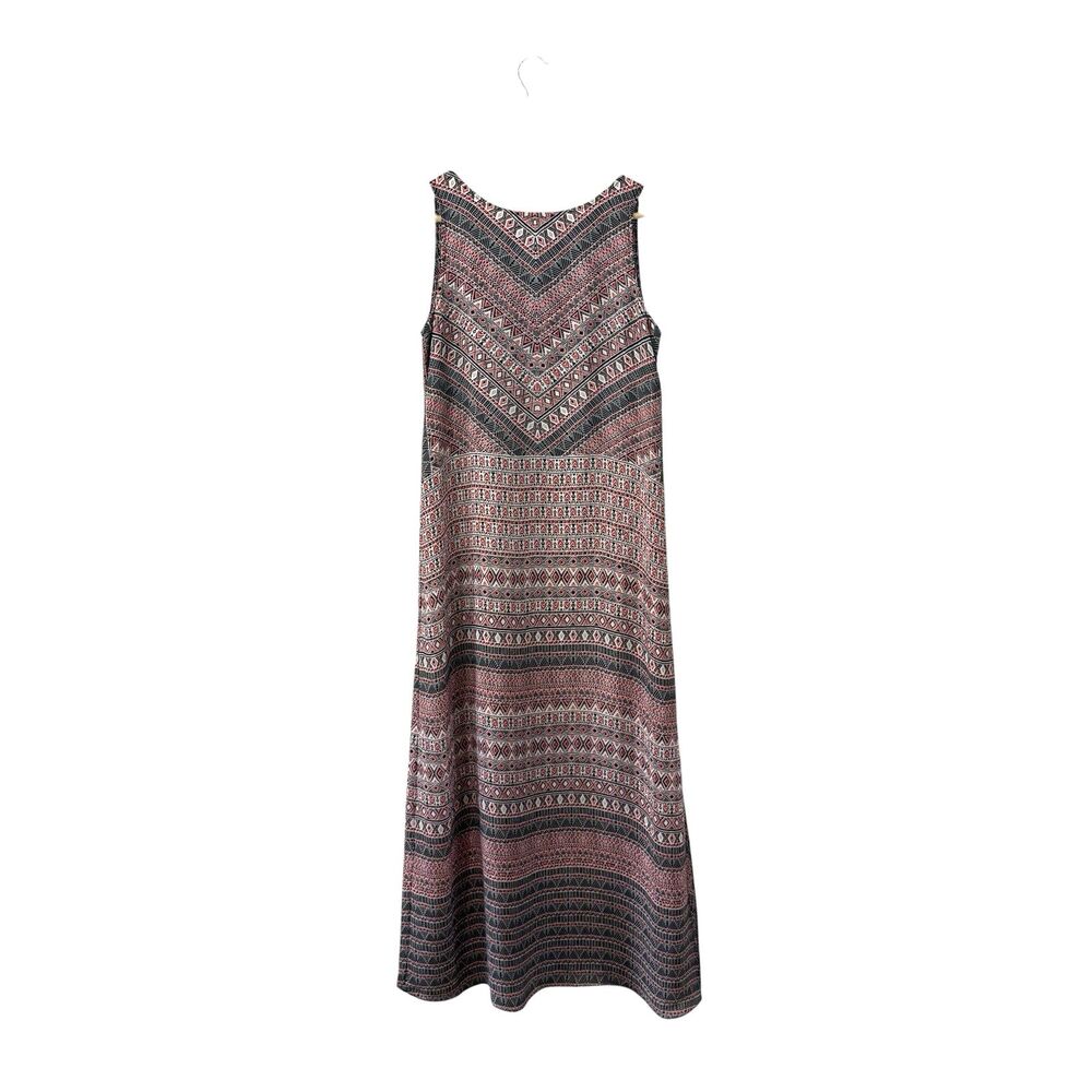 Nic + Zoe Small Maxi Sleeveless High Neck Modest Bohemian Lined Womens